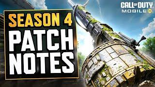 Call of Duty®: Mobile – Official Season 4 Patch Notes