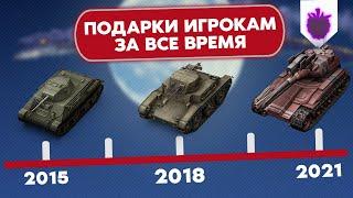 Какой был первый подарок в WoT Blitz? / История подарков Вот Блиц