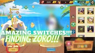HERO SWITCH (FINDING ZORO) LUCKY! OP VOYAGE CHRONICLES/OP STRAWHAT CHASE/PIRATE DUEL/OP:DREAM SAILOR