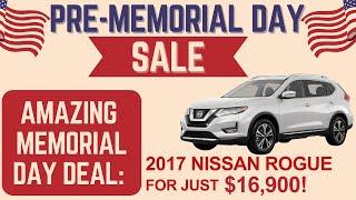 Tracy Nissan Pre-Memorial Day Sale 2023