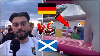 Komplett VERRÜCKT  Deutschland - Schottland Public Viewing 