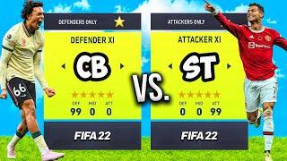 Attacker vs. Defender DREAM TEAMS... in FIFA! 