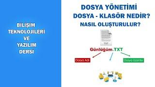 DOSYA YÖNETİMİ VE KLASÖR OLUŞTURMA