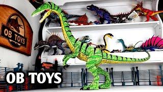 I made a Super Colossal Jurassic Park Compy | making dinosaur hybrid procompsognathus | raptor blue