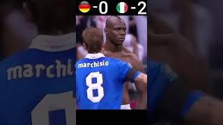 Italy VS Germany 2012 UEFA Euro Semi - Final Highlights #youtube #shorts #football