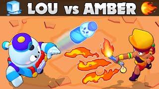 LOU vs AMBER | vs | Chromatic vs Legendary | Brawl Stars