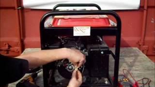 How to test your Electricity Generator's AVR, Brushes and Alternator on a Brushed Alternator