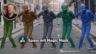 Spass mit Magic Mask | DaVinci Resolve 18.6 Tutorial