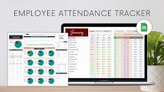 Employee Attendance Tracker Google Sheets Template | Complete Walkthrough