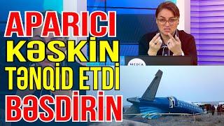 Aparıcı sərt tənqid etdi - AYIBDIR, BƏSDİRİN! - Media Turk TV