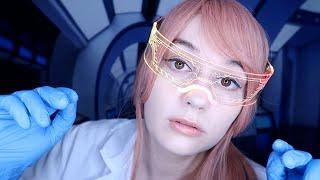 ASMR  PUTTING YOU IN CRYOSLEEP SCIFI ROLEPLAY  FACE TOUCHING ~ INTENSE EAR CUPPING & EAR PICKING