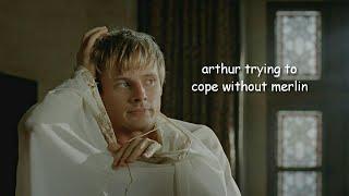 arthur trying to cope without merlin
