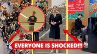 Two OPERA SINGERS join me in a university and SHOCK EVERYONE 