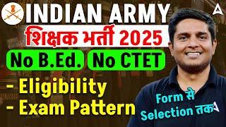 Indian Army Education Havildar Bharti 2025 | Army Havaldar Education Eligibility & Exam Pattern