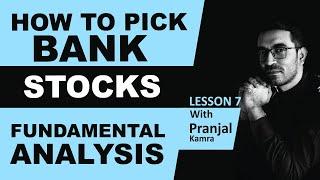 How to Analyze Banking Stocks ? Fundamental Analysis Course