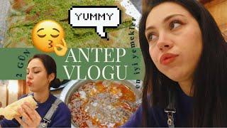 VLOG|| Yemek Yemeye Antep’e Gidiyoruz️️ #buketinanteptakipçimle gezdik, basket maçı, müzeler