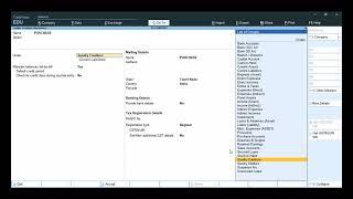 GST IN TALLY PRIME PART - 1 IN TAMIL