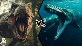 Tyrannosaurus Rex vs Mosasaurus - Who Would Win An Epic Fight?