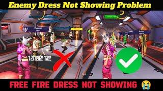 Free Fire Enemy Dress Not Showing Problem 2024 |Enemy Outfit, Gun skin, Not Showing Problem ff