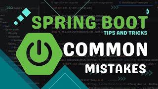 Common Mistakes Spring Boot Developers Make | Avoid These Spring Boot Mistakes | @ajtech_24