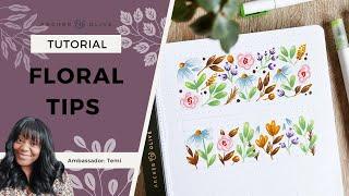 How To Create Simple Floral Doodles