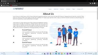 NEWBIZ RESPONSIVE WEBSITE