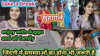 Aaj rapta ghat me सुहगलें hui thi और normal study routine vlog  study after marriage with kids 