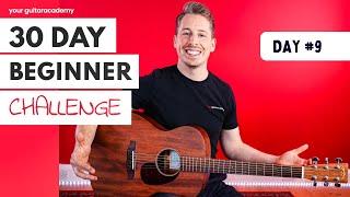 30 Day Beginner Challenge [Day 9] Guitar Lessons For Beginners