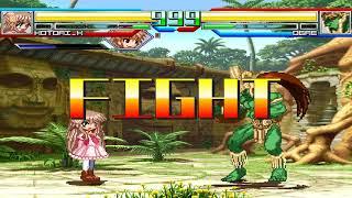 NICK54222 MUGEN: Kotori Kanbe VS Ogre