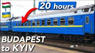 Going to Ukraine by Train - 20 Hours in a UKRAINIAN Sleeping Car