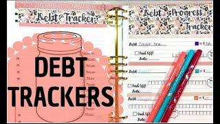 NEW & Updated Debt Trackers! || Mason Jar Debt Tracker || Morey June Designs