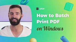 How to Batch Print PDF on Windows 10/11?  (Without Opening Each One)