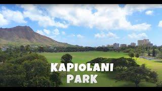 Kapiolani Park, Diamond Head, & Waikiki
