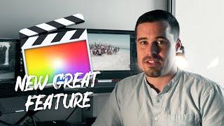 Best FEATURE of FINAL CUT PRO X 10.4.7 // Color Grading Tutorial