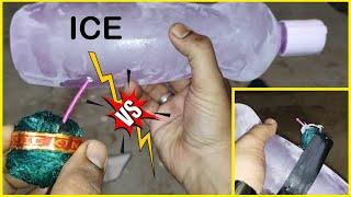 Sutli  VS ICE   | Awesome Experiment - DONOT TRY THIS | Sutli vs Ice Bottle - Patakhe