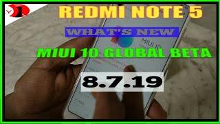 Redmi Note 5: MIUI 10 Global Beta ROM 8.7.19 | Full Changelog & Download Links | [ Hindi ] OnlyTalk