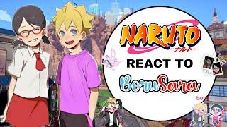 Naruto AndHis Friend's, React To Boruto And Sarada , | BORUSARA | PART 2 , Full_HD