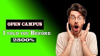 EDU Token Open Campus | Now Time to Get 150% More Profit | 2023