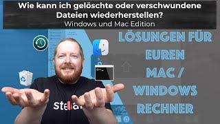 Wie kann ich gelöschte oder verschwundene Dateien wiederherstellen? Windows und Mac Edition