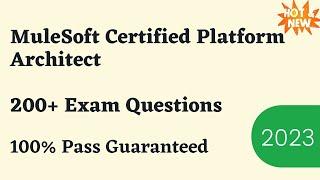 MuleSoft Platform Architect Exam Dumps & Questions 2024