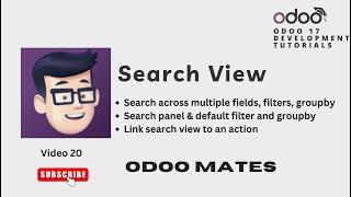 Search View and Search Panel In Odoo || Filters, Group by In Odoo 17