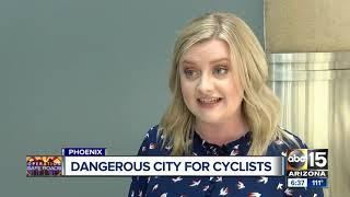 Study ranks Phoenix in top 10 most dangerous for cyclists