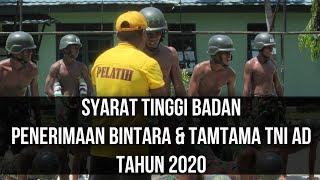 SYARAT TINGGI BADAN UNTUK IKUT SELEKSI TNI AD 2020