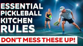 Rules to Remember at the Pickleball Kitchen (or Non-Volley Zone)