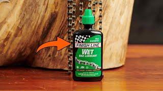 Finish Line Wet Bike Lubricant Review - Bike Chain Lubricant for Wet Weather!