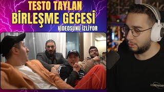 Eray - Testo Taylan "BİRLEŞME GECESİ" Videosunu İzliyor