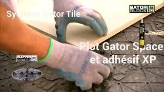 Comment installer des tuiles de porcelaine extérieures avec le Système Gator Tile