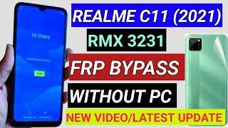 Realme C11 2021 FRP Bypass Latest Security 2024 | RMX3231 Google Account Bypass (Without PC) - 100%