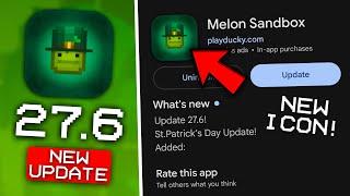 NEW UPDATE 27.6! NEW ICON! NEW EVENT in Melon Playground