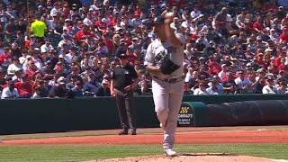 Nestor Cortes Fakes A Pitch In the Middle of His Wind-up